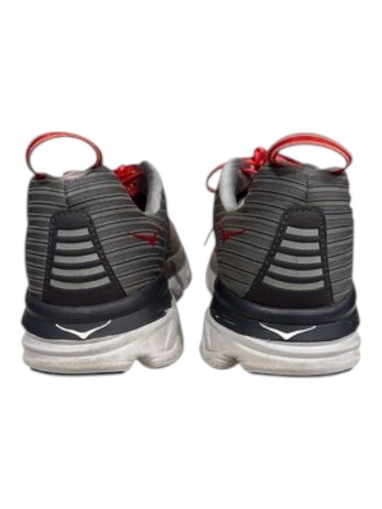 HOKA Bondi 6 Max Cushion Running Shoes Grey Alloy Steel Men’s 14 Comfort Trainer main image 8